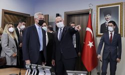 İçişleri Bakanı Soylu, Birleşmiş Milletler Mülteciler Yüksek Komiseri Grandi ile görüştü
