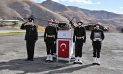 Hakkari'de şehit asker için tören düzenlendi