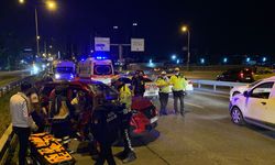 İstanbul’daki zincirleme trafik kazasında iki kişi yaralandı