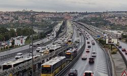 İstanbul trafiğinde yağmur etkisi