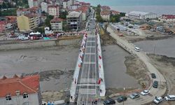 Selde yıkılan Çatalzeytin Köprüsü yeniden inşa edildi! Açılışı Bakan Karaismailoğlu yaptı...