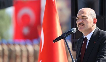 İçişleri Bakanı Soylu, Manisa'da uzman erbaş komando temel kursu mezuniyet törenine katıldı