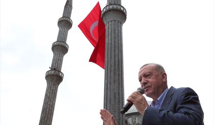 Cumhurbaşkanı Erdoğan, Rize'de vatandaşlara hitap etti
