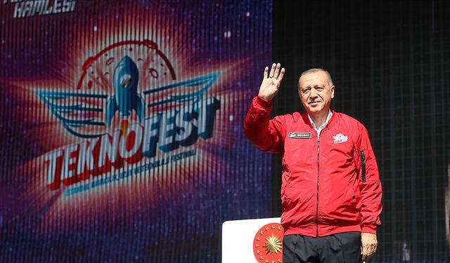 Cumhurbaşkanı Erdoğan: Ben de birazdan TEKNOFEST'te olacağım