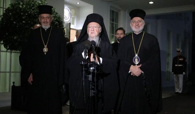 Bartholomeos ile Biden, Beyaz Saray'da görüştü