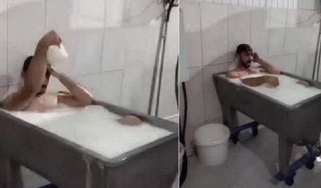 Süt kazanında banyo yapmıştı! Mahkeme tarafından karar verildi