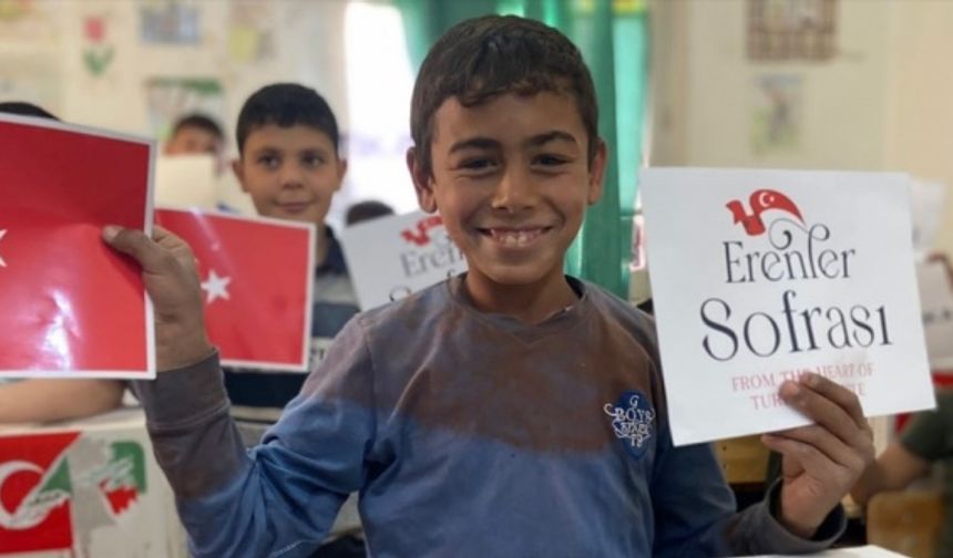 TİKA'dan Suriye'deki yaklaşık 3 bin yetim öğrenciye ramazan yardımı
