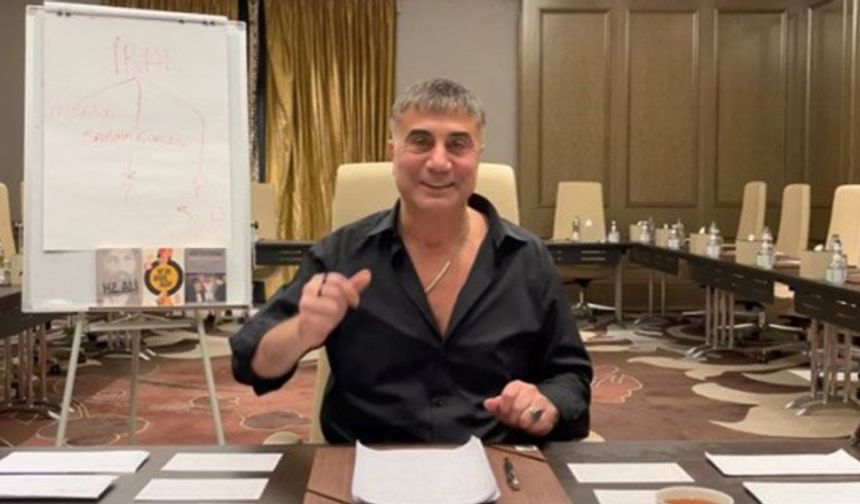 Flaş açıklama: Sedat Peker, FETÖ'nün posta güvercinliğini yapıyor