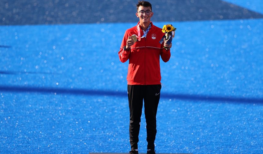 Tokyo 2020'de altın madalya Mete Gazoz'un