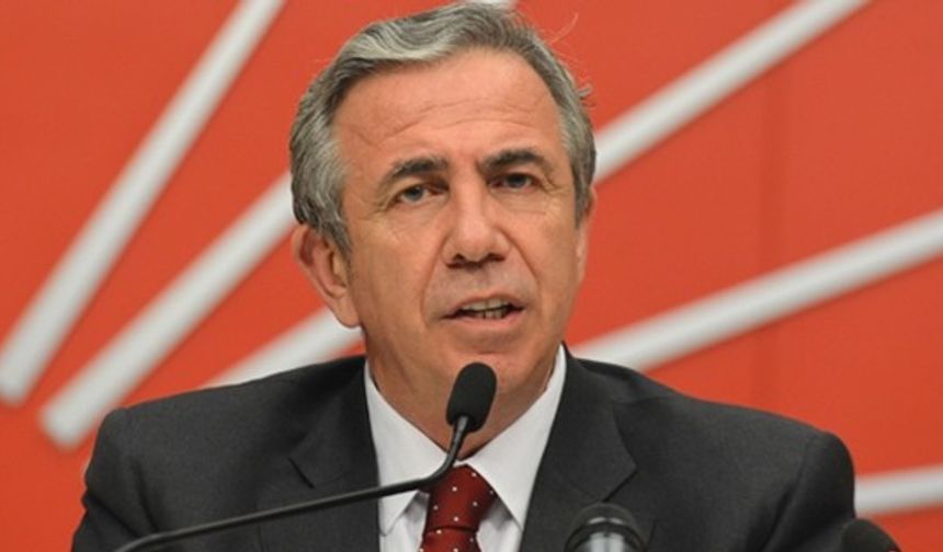 Mansur Yavaş'tan 'Cumhurbaşkanlığı adaylığı' konusundaki soruya cevap!