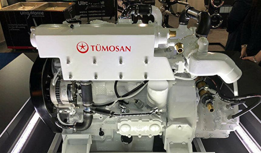 TÜMOSAN yerli marin motor üretmeye başladı