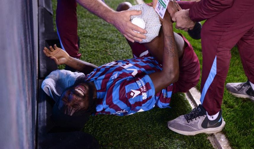 Trabzonsporlu Gervinho'nun çapraz bağları koptu!