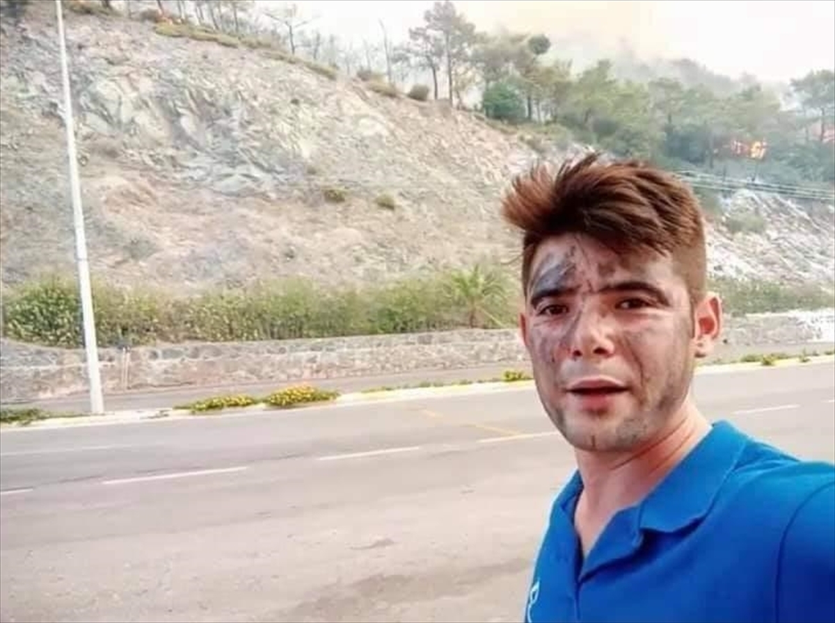 Marmaris'te yangında ölen genç itfaiye ekiplerine su taşıyordu